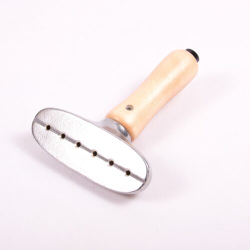 Jiffy Steamer - Cabezal metal/Empuñdura madera