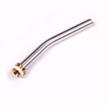 Jiffy Steamer - Tubo de Aluminio Curvado de 9´´