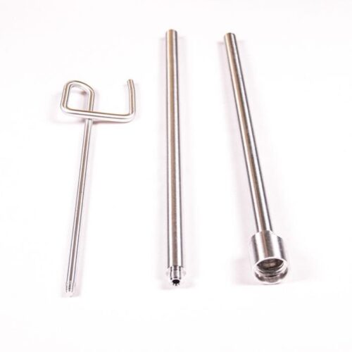 Jiffy Steamer - Juego de Barras con Adaptador de Base con Rosca